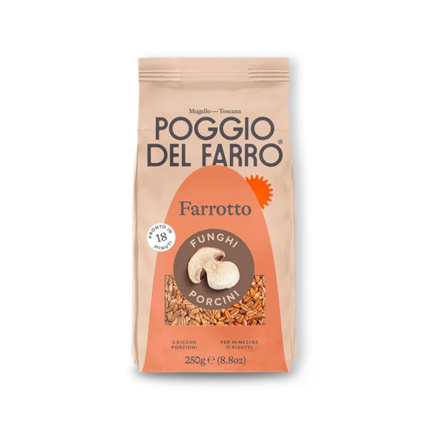 Organic Farrotto with Porcini Mushrooms gr. 250